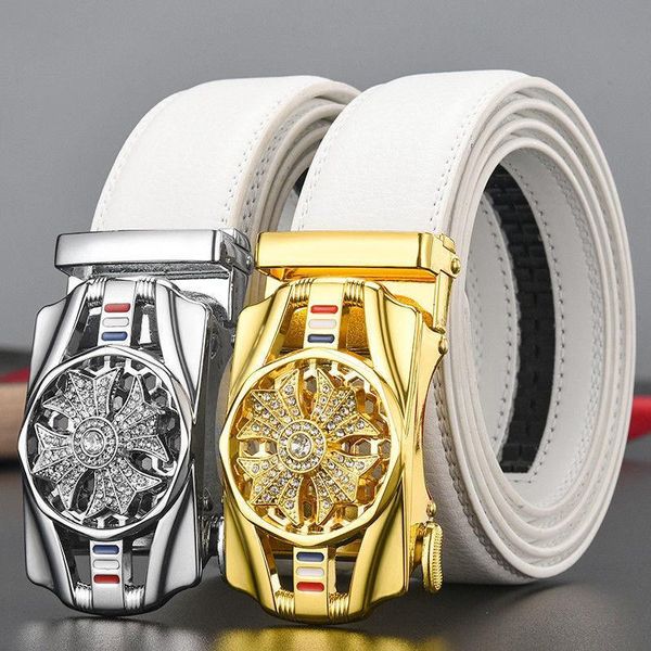 belts white belt genuine design men's leather automatic buckle luxury korean fashion trend quick release personality boy, Black;brown
belts white belt genuine design men's leather automatic buckle luxury korean fashion trend quick release personality boy, Black;brown