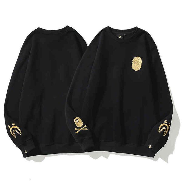 men's hoodies & sweatshirts spring and autumn fashion brand embroidered plush round neck pullover sweater simple bottomed shirt dygw, Black
men's hoodies & sweatshirts spring and autumn fashion brand embroidered plush round neck pullover sweater simple bottomed shirt dygw, Black