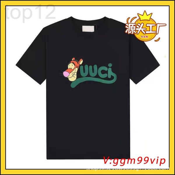 women's t-shirt designer correct version of the new 2022 spring g cartoon tiger head limited year short sleeve t-shirt loose for men an, White
women's t-shirt designer correct version of the new 2022 spring g cartoon tiger head limited year short sleeve t-shirt loose for men an, White