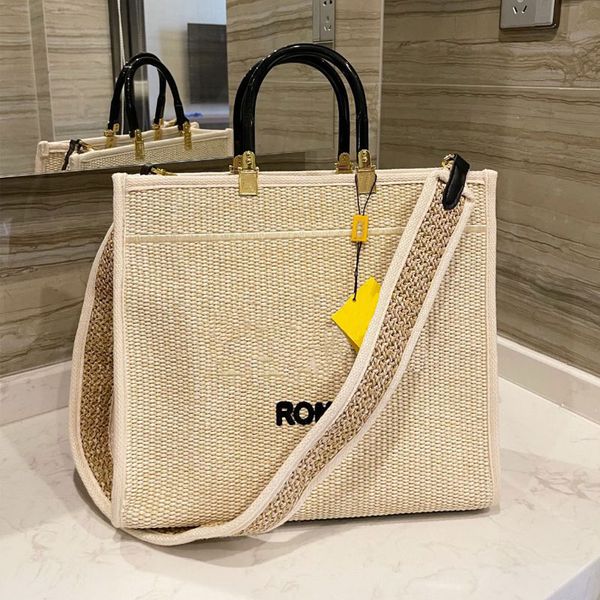 36cm straw sunshine tote bags handbags amber handle wallets crossbody bags shoulder bag removable hollow strap classic letter embroidery gol
36cm straw sunshine tote bags handbags amber handle wallets crossbody bags shoulder bag removable hollow strap classic letter embroidery gol