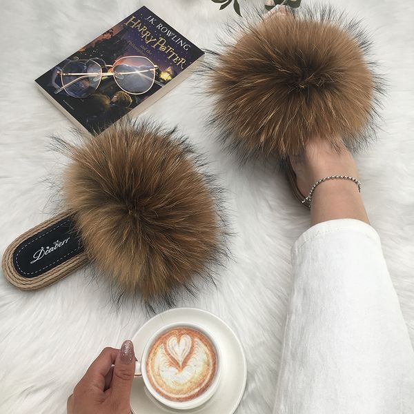 real fox fur slides summer women faux espadrilles slippers ladies fluffy flip flops luxury furry sandals shoes 36 37 38 39 40, Black
real fox fur slides summer women faux espadrilles slippers ladies fluffy flip flops luxury furry sandals shoes 36 37 38 39 40, Black