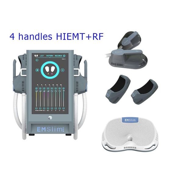 high power ems sculpt 4 handles hiemt+rf emslim neo slimming machine muscle sculpting muscle trainer body shaping weight loss reduce fat bea
high power ems sculpt 4 handles hiemt+rf emslim neo slimming machine muscle sculpting muscle trainer body shaping weight loss reduce fat bea