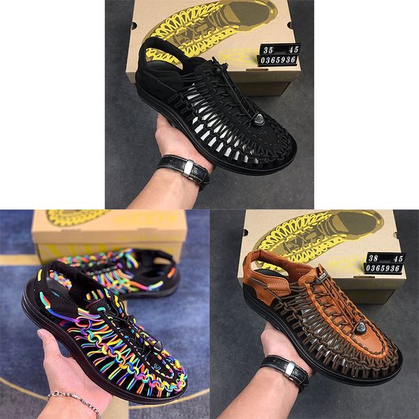 2022 sandals ciluo uneek summer womens hand woven beach shoes newport leather uneek slippersr luxury summer fashion leisure sports
2022 sandals ciluo uneek summer womens hand woven beach shoes newport leather uneek slippersr luxury summer fashion leisure sports