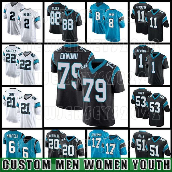 22 christian mccaffrey football 6 baker mayfield jersey 79 ikem ekwonu 2 dj moore 21 jeremy chinn carolinas jaycee horn panther sam darnold, Black;red
22 christian mccaffrey football 6 baker mayfield jersey 79 ikem ekwonu 2 dj moore 21 jeremy chinn carolinas jaycee horn panther sam darnold, Black;red