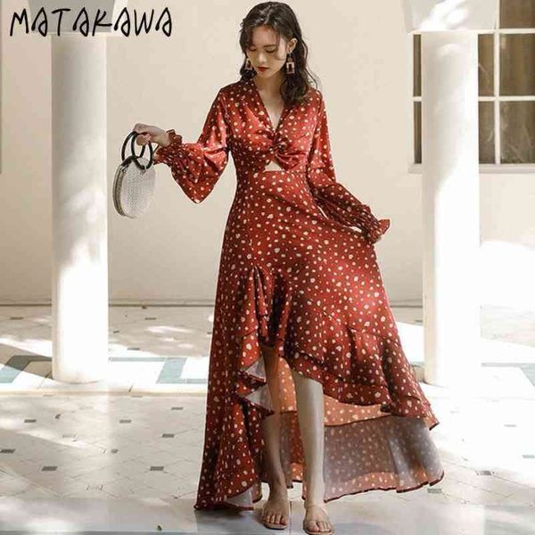 beach dress women summer polka dot robe femme vneck puff sleeves dresses slim waist irregular ruffle long vestido 210506, Black;gray
beach dress women summer polka dot robe femme vneck puff sleeves dresses slim waist irregular ruffle long vestido 210506, Black;gray