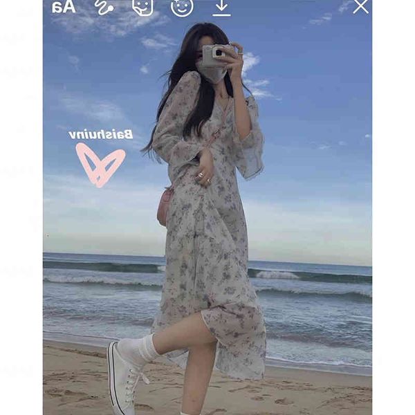 casual dresses french romantic kikyo skirt small floral chiffon temperament fairy gentle dress spring and autumn style 4xwx, Black;gray
casual dresses french romantic kikyo skirt small floral chiffon temperament fairy gentle dress spring and autumn style 4xwx, Black;gray