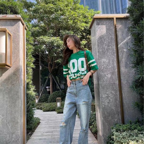 71% off 2022 summer trendy men's and women's clothing hole breaking technology family 22ss new washed jeans hardware buckle fashio, Blue 
71% off 2022 summer trendy men's and women's clothing hole breaking technology family 22ss new washed jeans hardware buckle fashio, Blue