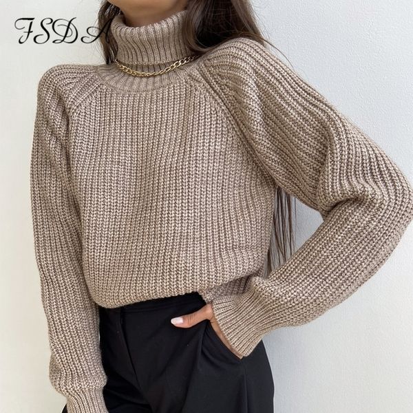 fsda turtleneck women sweater women khaki long sleeve pullover autumn winter casual pink jumper loose sweaters oversized y200910, White;black
fsda turtleneck women sweater women khaki long sleeve pullover autumn winter casual pink jumper loose sweaters oversized y200910, White;black