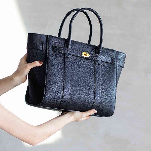 handbags layer cowhide bag advanced sense briefcase female new platinum bag tooling bag 220610
handbags layer cowhide bag advanced sense briefcase female new platinum bag tooling bag 220610