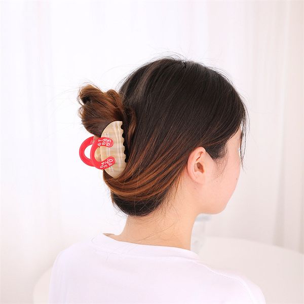 yamog 8.5 cm girl digital stitching handbag shape clamp medium size acetic acid grab ponytail hair claw clips women splicing color semicircl, Slivery;golden
yamog 8.5 cm girl digital stitching handbag shape clamp medium size acetic acid grab ponytail hair claw clips women splicing color semicircl, Slivery;golden