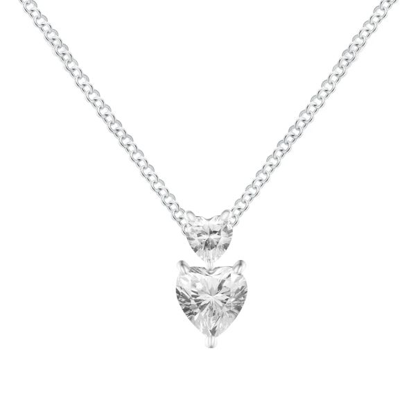 double heart pendant sparkling collier necklace & pendant original 925 silver chain woman diy party make up
double heart pendant sparkling collier necklace & pendant original 925 silver chain woman diy party make up