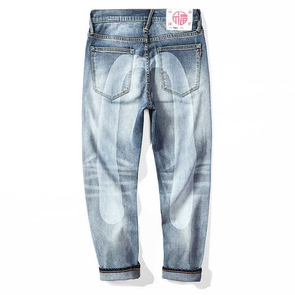 luxury designer for men liu fushen pants men's and women's lovers' big white elastic 9-point jeans summer thin loose large, Blue
luxury designer for men liu fushen pants men's and women's lovers' big white elastic 9-point jeans summer thin loose large, Blue