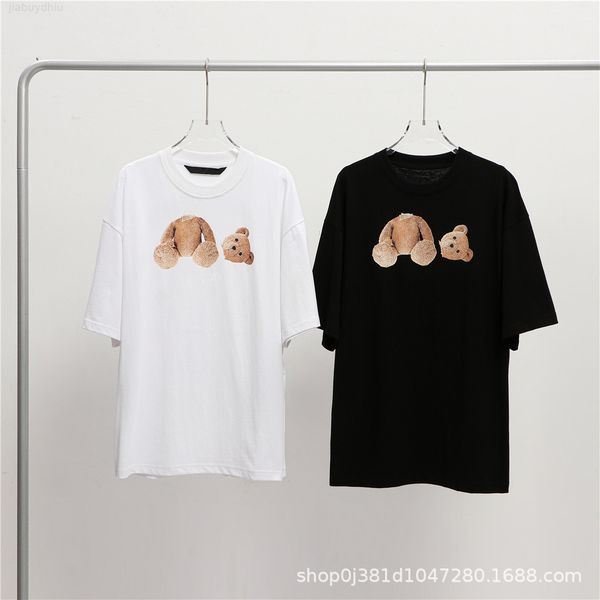 summer new palm tide brand angel headless bear short sleeve loose t-shirt ins, White;black
summer new palm tide brand angel headless bear short sleeve loose t-shirt ins, White;black