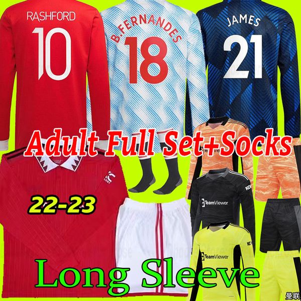 manchester long sleeve 2021 2022 2023 man pogba b.fernandes soccer jerseys united rashford football shirt 21 22 23 man kids kit set sock goa, Black;yellow
manchester long sleeve 2021 2022 2023 man pogba b.fernandes soccer jerseys united rashford football shirt 21 22 23 man kids kit set sock goa, Black;yellow