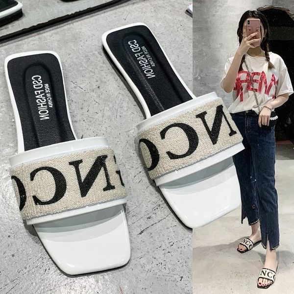 sandals for women to wear out in summer 2022 new net red fashion ins ultra flat slippers, Black
sandals for women to wear out in summer 2022 new net red fashion ins ultra flat slippers, Black