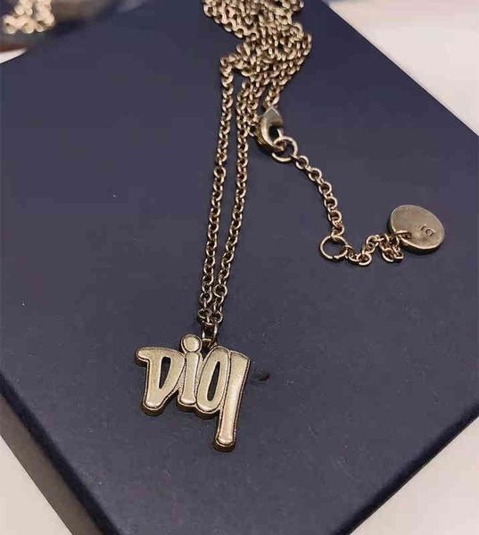 2022 factory wholesale new di high version necklace women's simple clavicle chain pendant ayca, Silver
2022 factory wholesale new di high version necklace women's simple clavicle chain pendant ayca, Silver