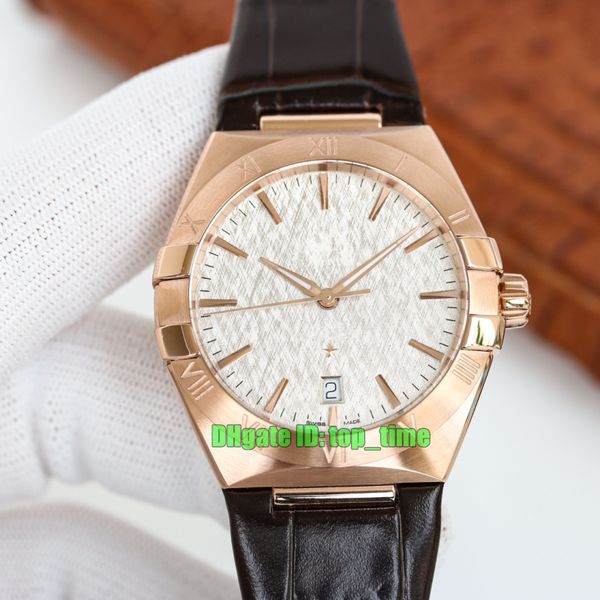 10 styles watches cr factory 39mm rose gold cal.8801 automatic mens watch 131.53.39.20.02.001 silver dial leather strap gents wristwatches, Slivery;brown
10 styles watches cr factory 39mm rose gold cal.8801 automatic mens watch 131.53.39.20.02.001 silver dial leather strap gents wristwatches, Slivery;brown