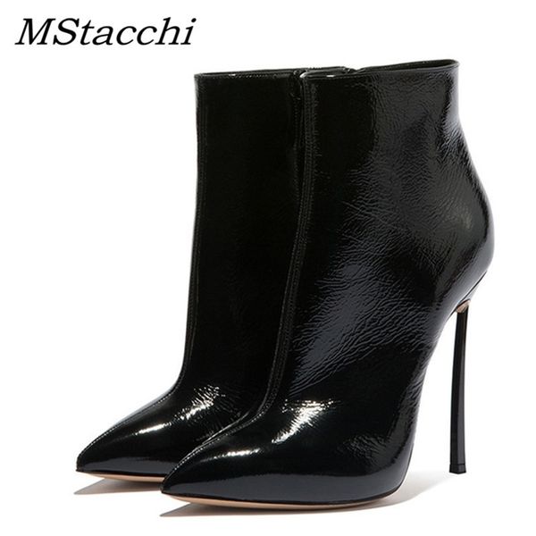 mstacchi heels spring autumn for women 12cm ankle shoes woman handmade boots 201031, Black
mstacchi heels spring autumn for women 12cm ankle shoes woman handmade boots 201031, Black