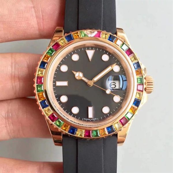 fashion men's rose gold 40mm bracelet with drill rubber strap automatic mechanical watch classic waterproof men's wa263o, Slivery;brown
fashion men's rose gold 40mm bracelet with drill rubber strap automatic mechanical watch classic waterproof men's wa263o, Slivery;brown