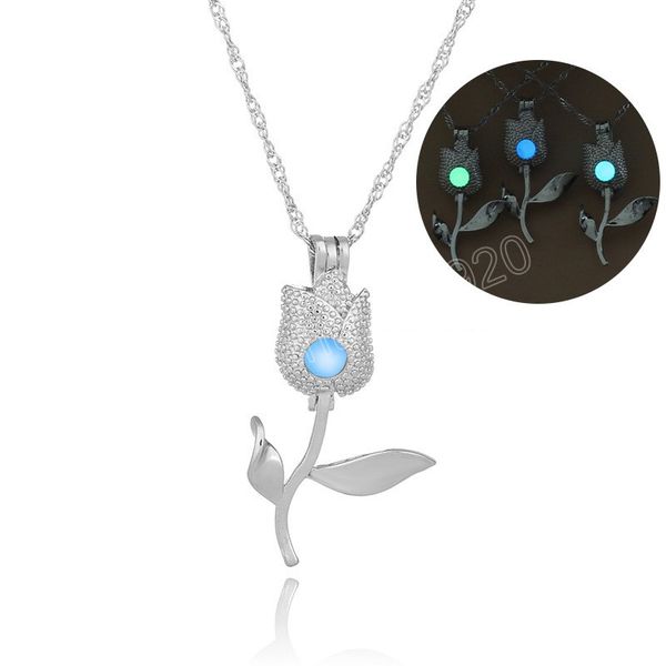 rose flower glowing necklace charm jewelry silver plated women halloween pendant hollow luminous stone pendant necklaces gifts
rose flower glowing necklace charm jewelry silver plated women halloween pendant hollow luminous stone pendant necklaces gifts