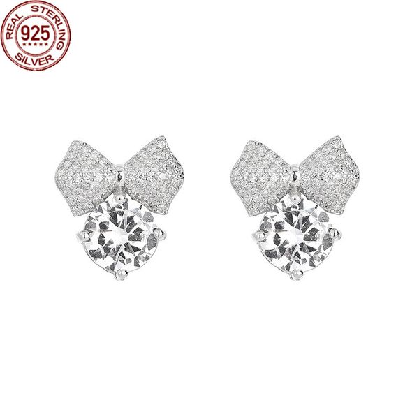 japanese and korean personality lovely bowknot zircon s925 sterling silver charm earrings fashion female creative female's vintage part, Golden
japanese and korean personality lovely bowknot zircon s925 sterling silver charm earrings fashion female creative female's vintage part, Golden