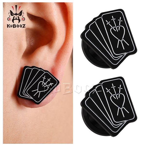 kubooz acrylic poker heart ear plugs tunnels body piercing jewelry earring gauges expanders stretchers wholesale 6mm to 16mm 36pcs, Silver
kubooz acrylic poker heart ear plugs tunnels body piercing jewelry earring gauges expanders stretchers wholesale 6mm to 16mm 36pcs, Silver