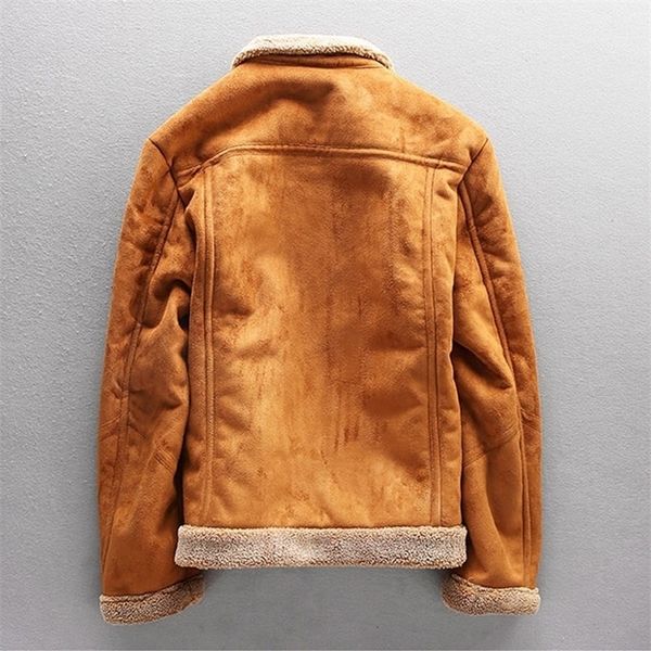 coat winter thicken warm fleece veste homme parkas vintage outwear windproof jacket men streetwear 4xl 201127, Black;brown
coat winter thicken warm fleece veste homme parkas vintage outwear windproof jacket men streetwear 4xl 201127, Black;brown