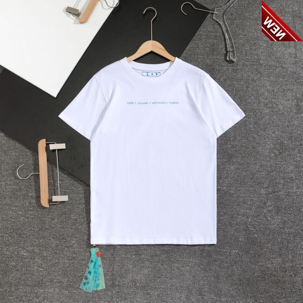 spring / summer 2022 new off light blue marker drawing short sleeve t-shirt batch, White;black
spring / summer 2022 new off light blue marker drawing short sleeve t-shirt batch, White;black