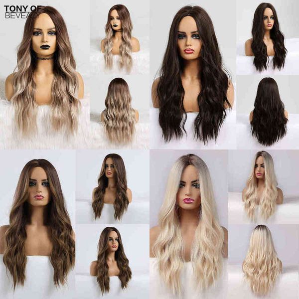 hair synthetic wigs cosplay long water wavy synthetic wigs ombre brown middle part natural hair for women cosplay heat resistant fiber 22022, Black
hair synthetic wigs cosplay long water wavy synthetic wigs ombre brown middle part natural hair for women cosplay heat resistant fiber 22022, Black