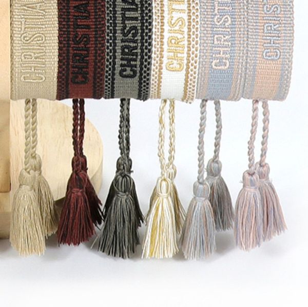 brand classic fashion bangles jewelry men women handmade cotton signture embroidery luxury bracelets designer woven bangle fabrics bracelet, Black
brand classic fashion bangles jewelry men women handmade cotton signture embroidery luxury bracelets designer woven bangle fabrics bracelet, Black