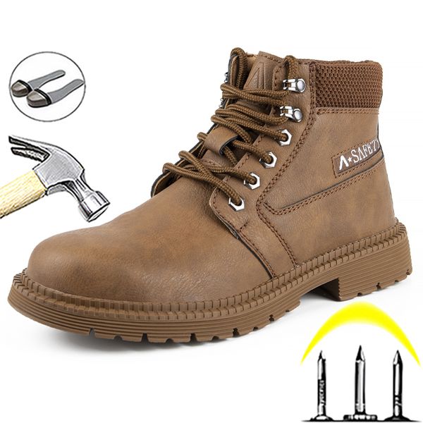 2022 leather boots male work shoes boots puncture-proof safety boots men steel toe shoes indestructible men winter shoes, Red;white
2022 leather boots male work shoes boots puncture-proof safety boots men steel toe shoes indestructible men winter shoes, Red;white