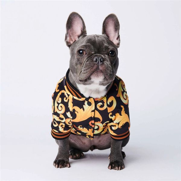 fashion printing pet clothes for large dog designer luxury dog clothes for french bulldog handsome winter clothes for dog jacket 201102
fashion printing pet clothes for large dog designer luxury dog clothes for french bulldog handsome winter clothes for dog jacket 201102