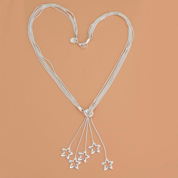 other wholesale 925 stamp silver jewelry necklace european style lady wedding women cute charms star chain necklace fashion christmas gift
other wholesale 925 stamp silver jewelry necklace european style lady wedding women cute charms star chain necklace fashion christmas gift