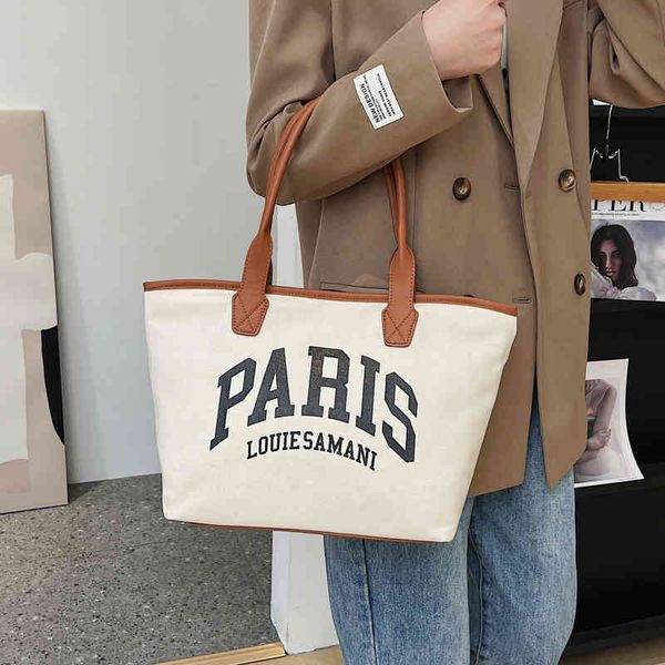 canvas bag women's large capacity 2022 new fashion summer letter tote all-match single shoulder messenger female bags
canvas bag women's large capacity 2022 new fashion summer letter tote all-match single shoulder messenger female bags