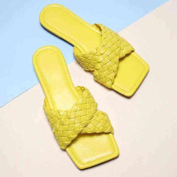 slippers 2022 summer new fashion flat bottom rattan cross strap sandals huidong size 220606, Black
slippers 2022 summer new fashion flat bottom rattan cross strap sandals huidong size 220606, Black