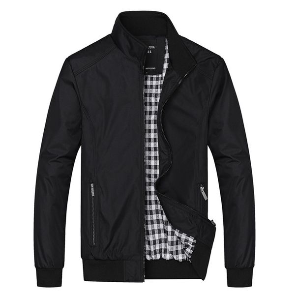 brand clothes bomber jackets men solid casual jacket male spring autumn men's jackets outwear zipper coats plus size m-8xl 201127, Black;brown
brand clothes bomber jackets men solid casual jacket male spring autumn men's jackets outwear zipper coats plus size m-8xl 201127, Black;brown