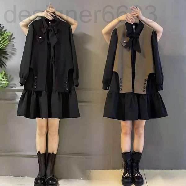 casual dresses designer 8541# early autumn women's shirt vest suit goddess dress temperament dress qi9u, Black;gray
casual dresses designer 8541# early autumn women's shirt vest suit goddess dress temperament dress qi9u, Black;gray