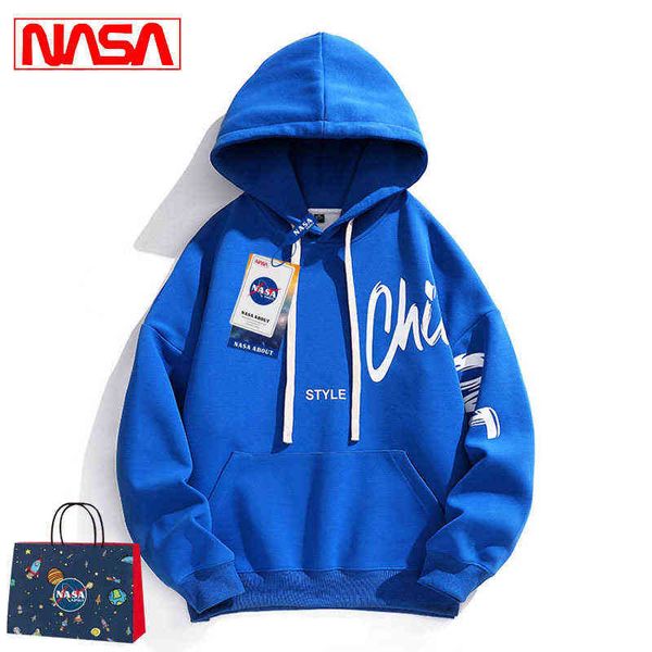 hoodies sweatshirts designer hoodie nasa co branded blue bodysuit fashion ins hoodie 2022 spring and autumn new versatile loose brand, Black
hoodies sweatshirts designer hoodie nasa co branded blue bodysuit fashion ins hoodie 2022 spring and autumn new versatile loose brand, Black