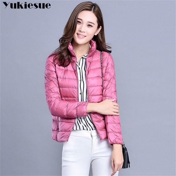 winter women ultra light down jacket white duck down jackets long sleeve warm coat parka female solid portable outwear plus size 210412, Black
winter women ultra light down jacket white duck down jackets long sleeve warm coat parka female solid portable outwear plus size 210412, Black
