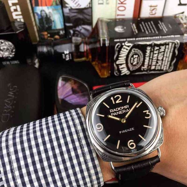 luxury mechanical movement watch panera swiss automatic sapphire mirror 47mm 13mm imported leather band brand designers es wrist a7l1, Slivery;brown
luxury mechanical movement watch panera swiss automatic sapphire mirror 47mm 13mm imported leather band brand designers es wrist a7l1, Slivery;brown