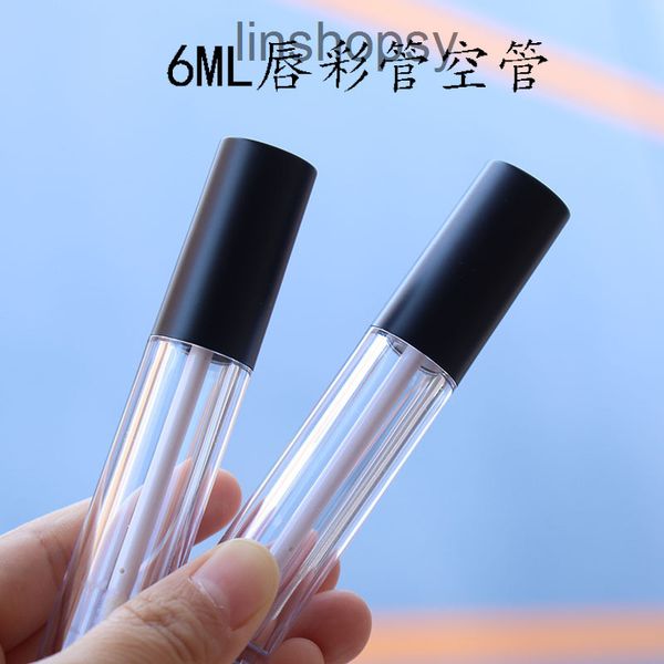 factory outlet lipstick tube 6ml lip gloss empty transparent lip glaze dumb black cover
factory outlet lipstick tube 6ml lip gloss empty transparent lip glaze dumb black cover