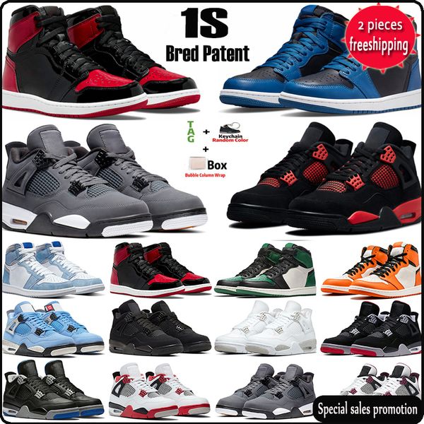 2022 men basketball shoes 1s dark marina blue mocha university bred patent 4s red thunder black cat fire red white oreo cactus jack women
2022 men basketball shoes 1s dark marina blue mocha university bred patent 4s red thunder black cat fire red white oreo cactus jack women