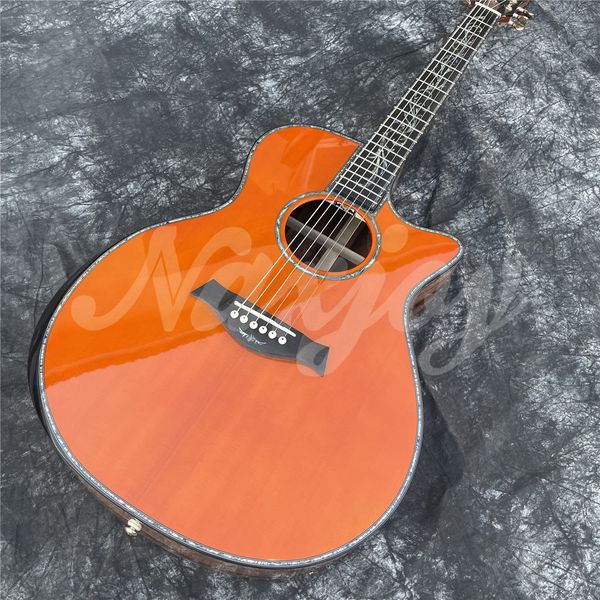 all solid wood ps14ce acoustic guitar,custom color 41 inches abalone inlays solid cocobolo electric guitarra 
all solid wood ps14ce acoustic guitar,custom color 41 inches abalone inlays solid cocobolo electric guitarra