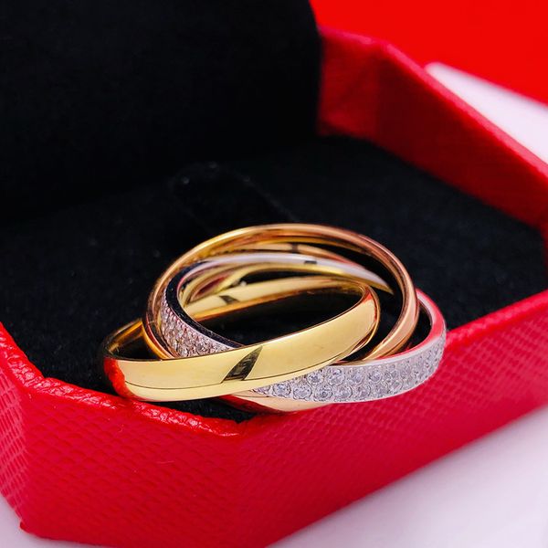 luxury rings designer with side stones mens women's fashion ring elegant jewelry 7 style with box, Silver
luxury rings designer with side stones mens women's fashion ring elegant jewelry 7 style with box, Silver
