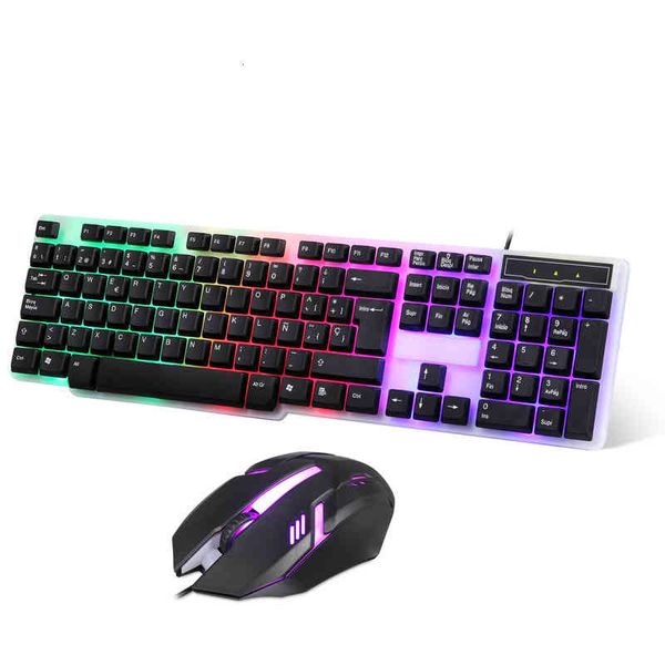 rainbow luminous keyboard and mouse set spanish backlight game keyboard and mouse set
rainbow luminous keyboard and mouse set spanish backlight game keyboard and mouse set