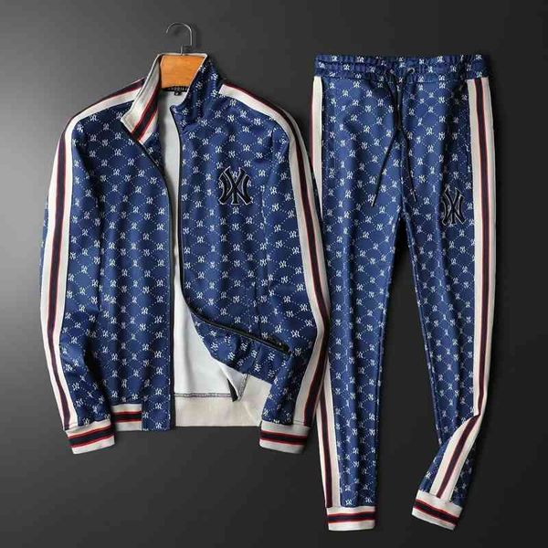 men's sports fashion trend brand clothing and new personalized printed embroidery long sleeve leisure suit, Gray
men's sports fashion trend brand clothing and new personalized printed embroidery long sleeve leisure suit, Gray