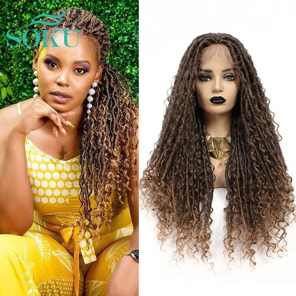 synthetic wig ombre brown colored goddess long straight mixed curly end faux locs crochet braids wig for black women softfactory direct
synthetic wig ombre brown colored goddess long straight mixed curly end faux locs crochet braids wig for black women softfactory direct