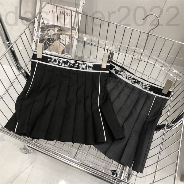 skirts designer sharp goods high-end net red spring and summer letter webbing waist pleats versatile thin skirt women's style 65kf, Black
skirts designer sharp goods high-end net red spring and summer letter webbing waist pleats versatile thin skirt women's style 65kf, Black