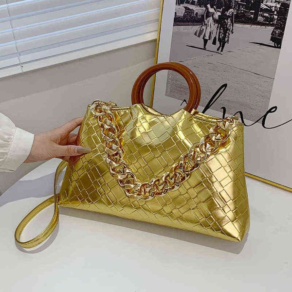 fashion woven clutch bag for women luxury soft leather shoulder bag ladies hobo handbags wood round handle tote bags 220608
fashion woven clutch bag for women luxury soft leather shoulder bag ladies hobo handbags wood round handle tote bags 220608