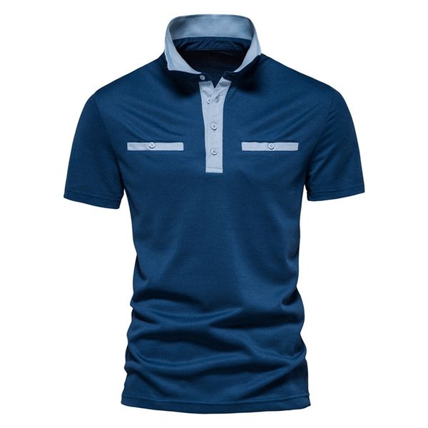 aiopeson spring and summer mens polos double pocket short sleeved male polo shirt business social polo shirts for men 220704, White;black
aiopeson spring and summer mens polos double pocket short sleeved male polo shirt business social polo shirts for men 220704, White;black